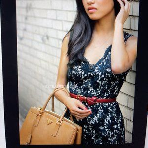 Ann Taylor Factory Navy Lace Dress. Dry Cleaned!